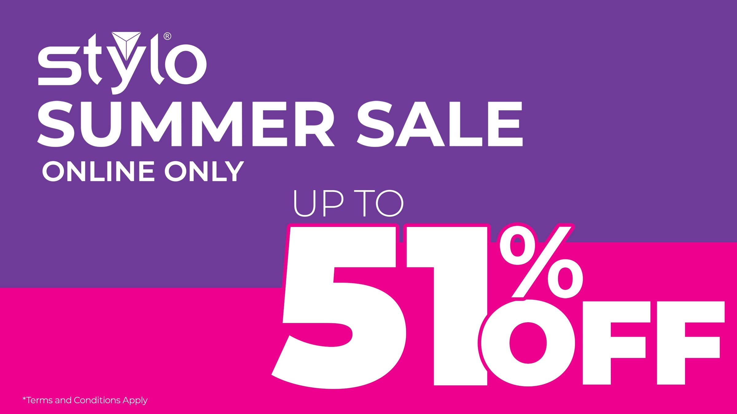 Online Only Summer Sale