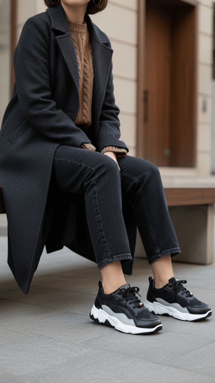 Black Casual Sneaker AT7329