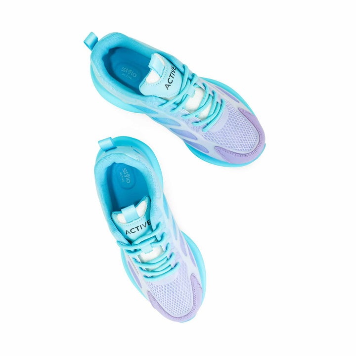Blue Casual Sneaker For Women AT7348