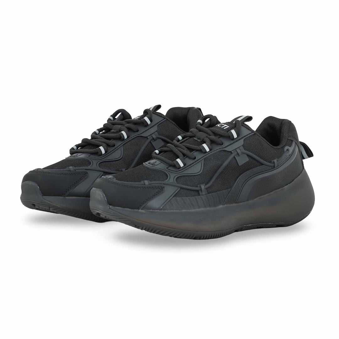 Black Casual Sneaker For Ladies AT7350