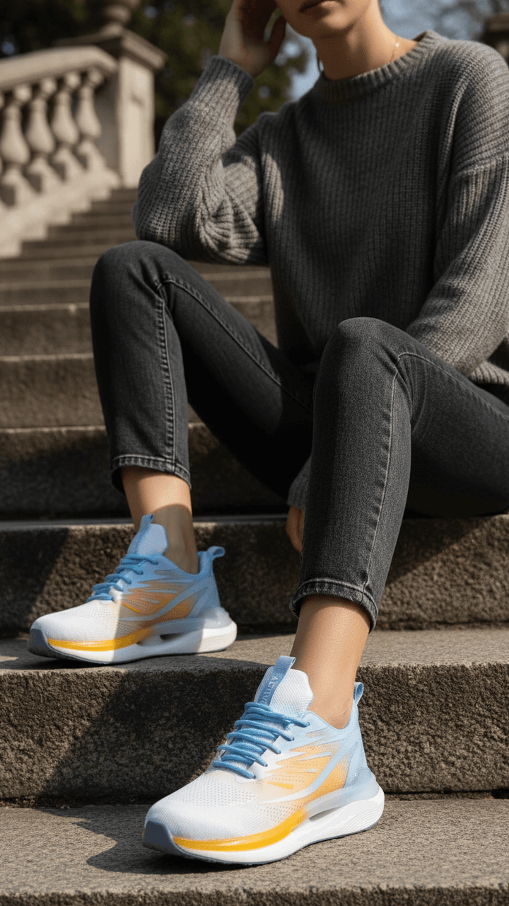 Blue Athleisure Sneaker AT7353