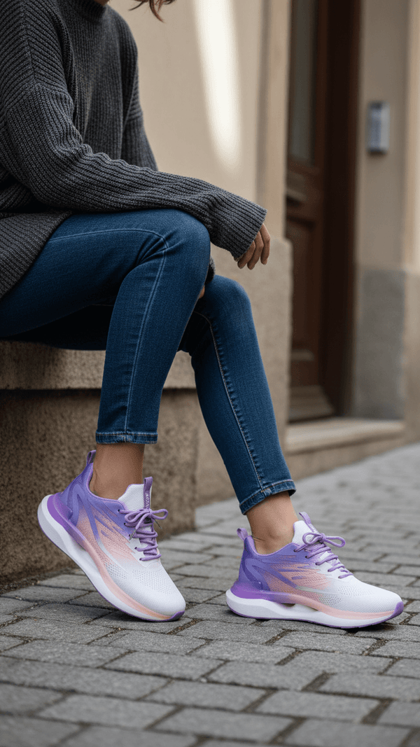Purple Casual Women Sneaker AT7353