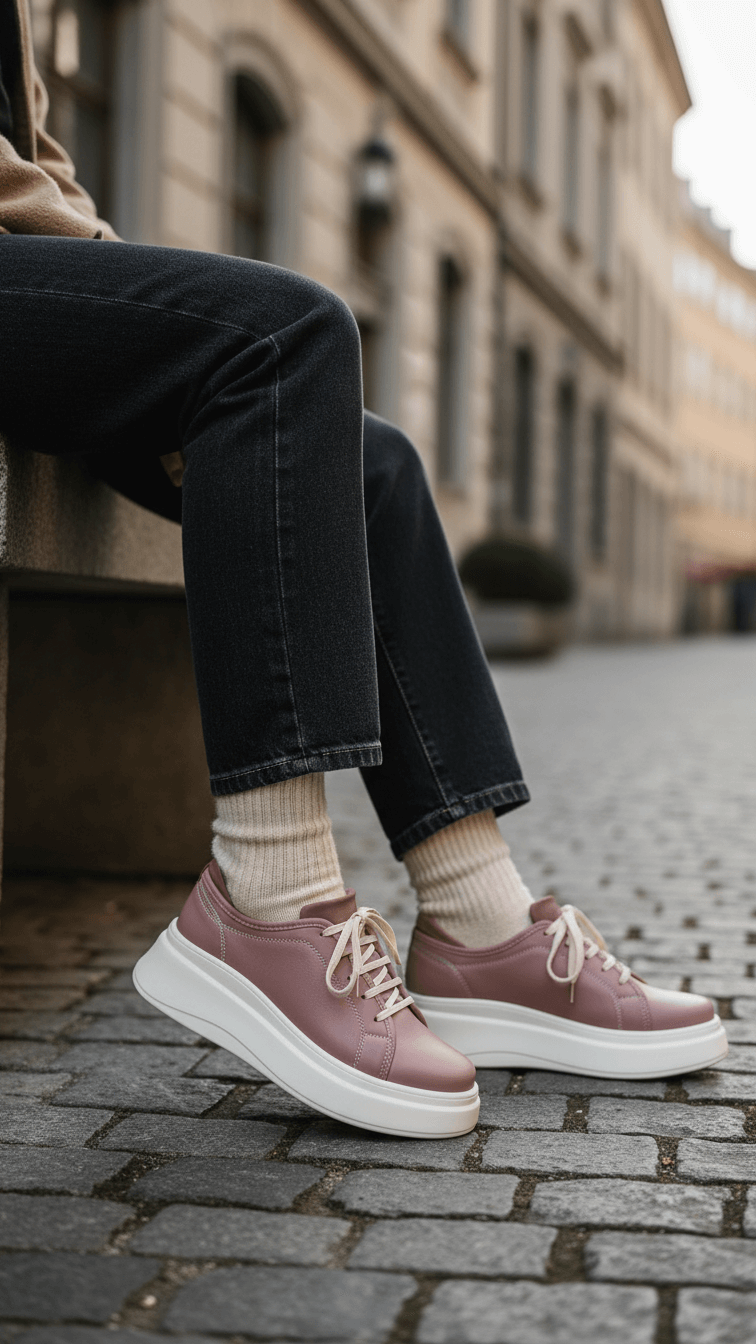 Lilac Casual Women Sneaker AT7366