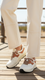 Peach Casual Sneaker For Women AT7371