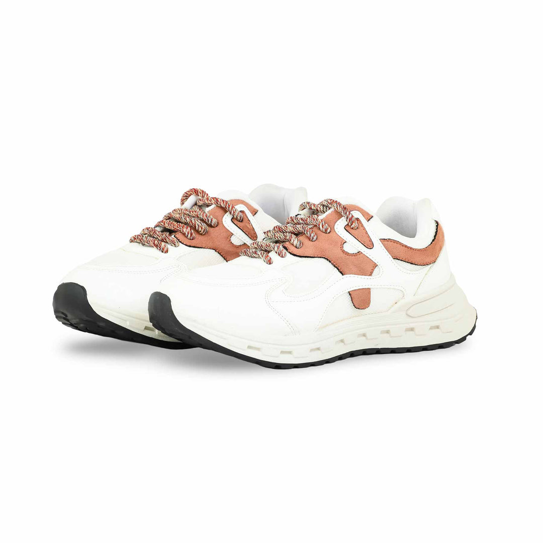 Peach Casual Sneaker For Women AT7371