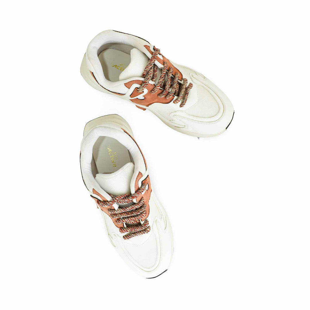 Peach Casual Sneaker For Women AT7371