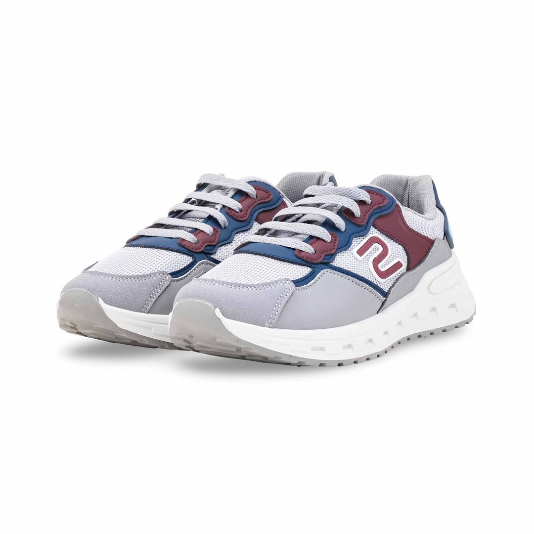 Grey Casual Sneaker For Ladies AT7384