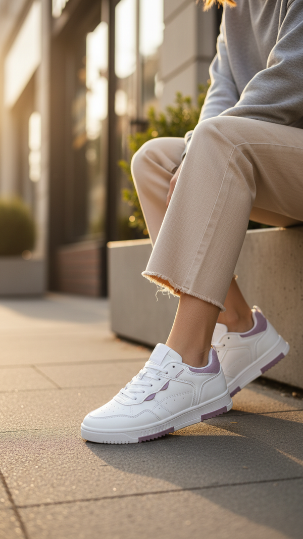 Women's White Sneaker AT7389