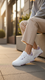 Women's White Sneaker AT7389