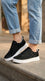 Black Casual Sneaker For Women AT7405
