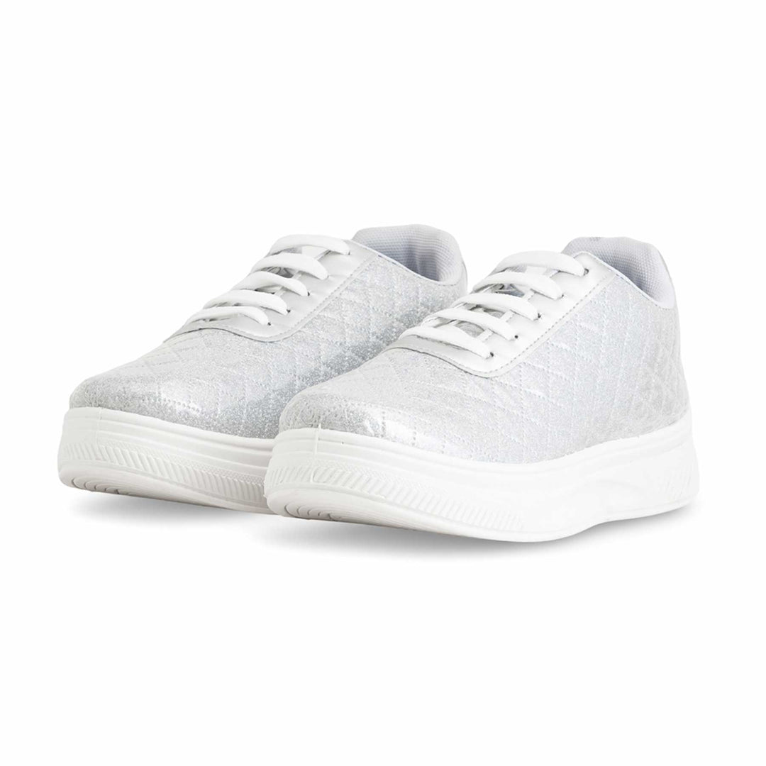 Silver Casual Women Sneaker AT7406