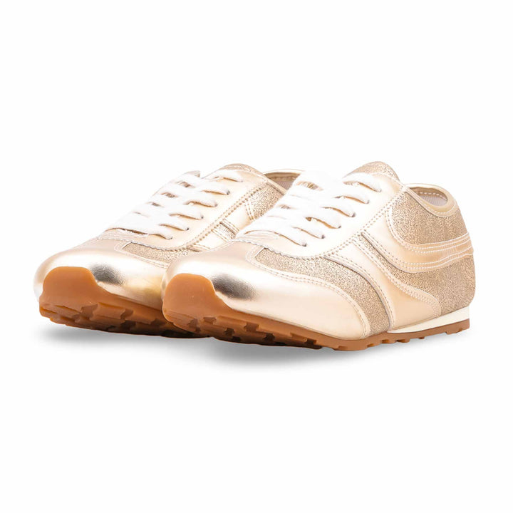 Golden Casual Sneaker For Women AT7432