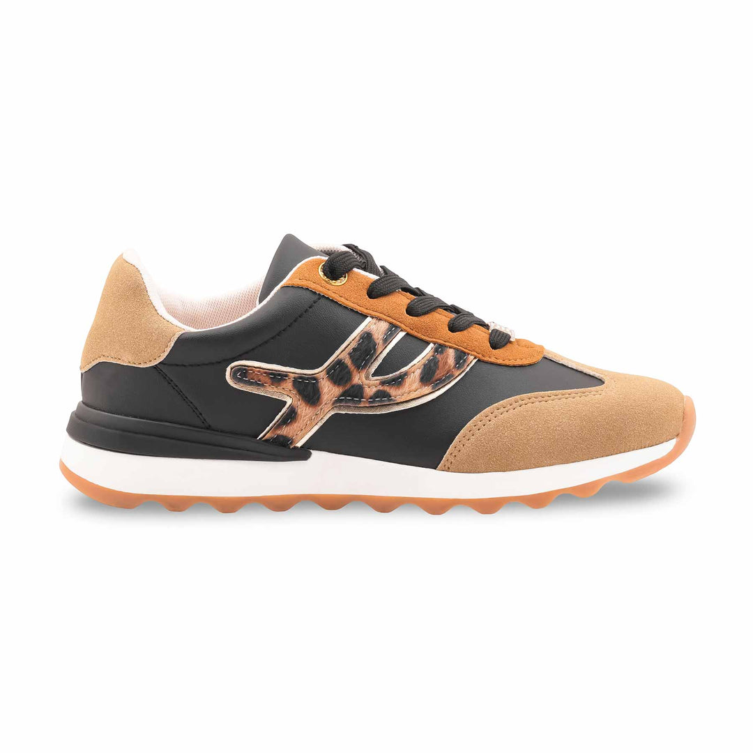 Black Casual Sneaker For Women AT7434