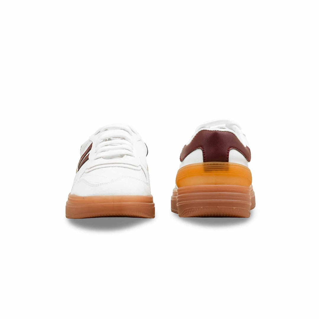 White Casual Sneaker For Women AT7441