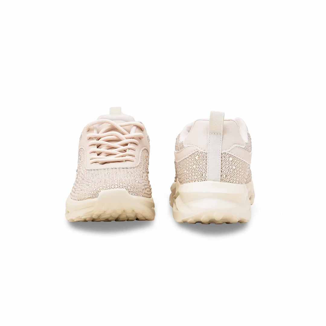 Golden Casual Sneaker For Ladies AT7451