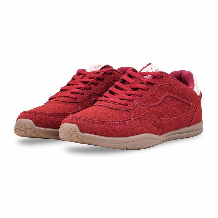 Maroon Casual Sneaker For Ladies AT7469