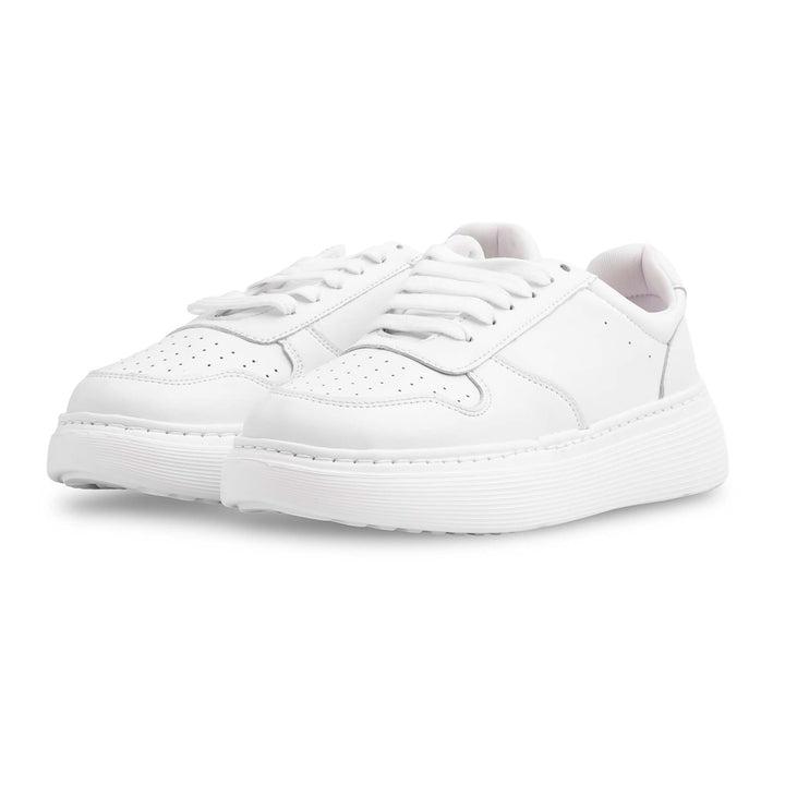 White Casual Sneaker For Women AT7500