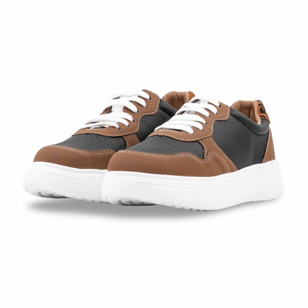 Beige Casual Sneaker For Women AT7508