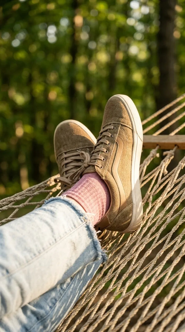 Beige Sneaker For Ladies AT7539