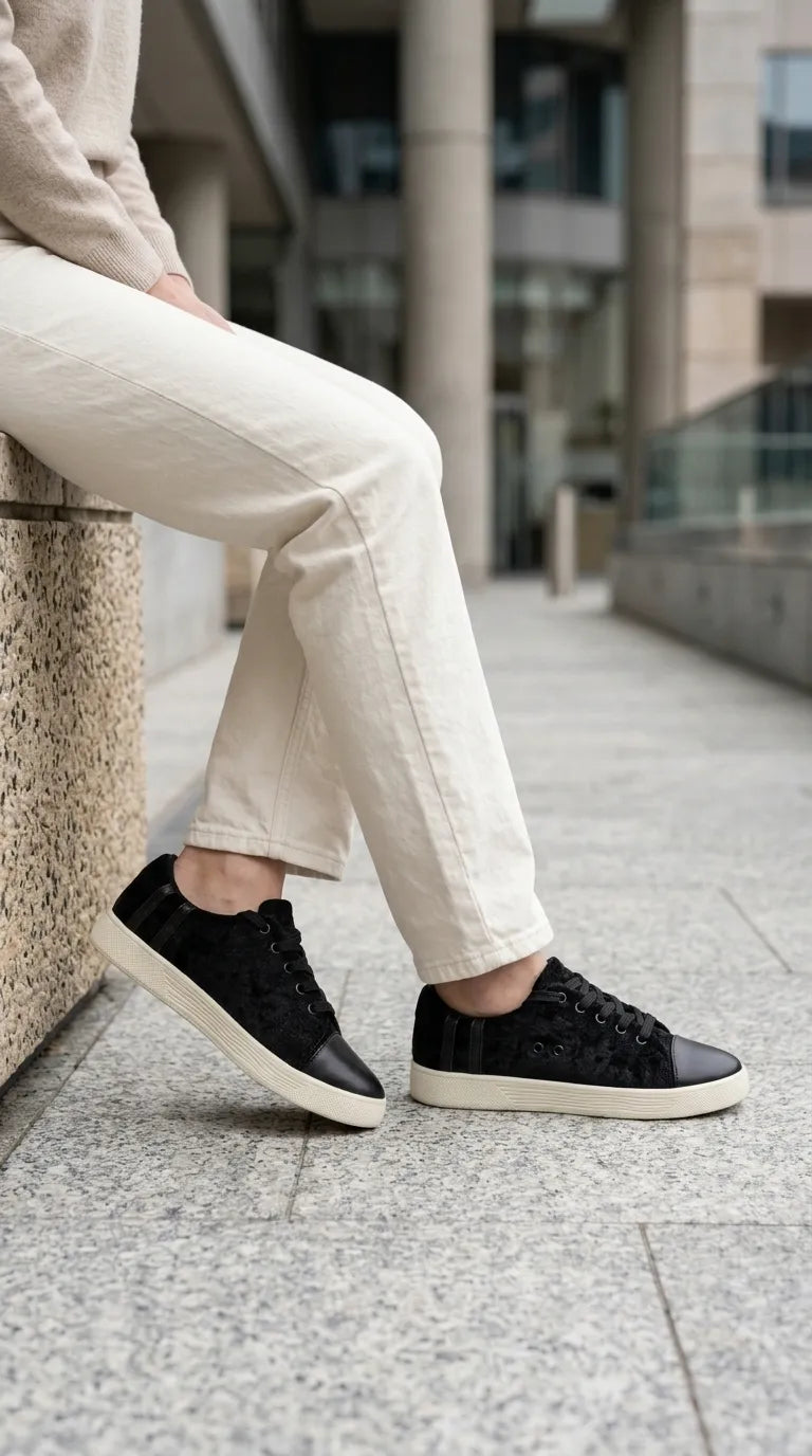 Black Sneaker For Ladies AT7543