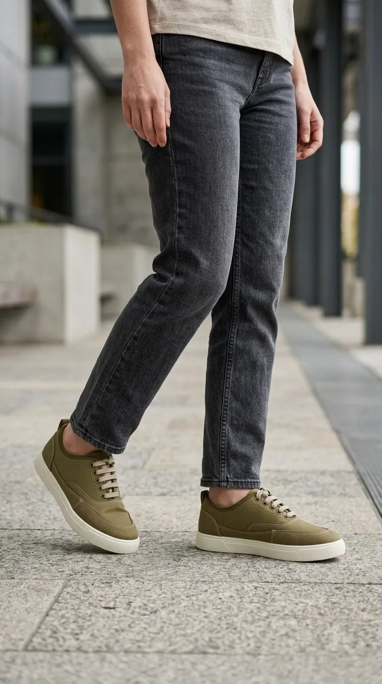 Beige Sneaker For Ladies AT7546
