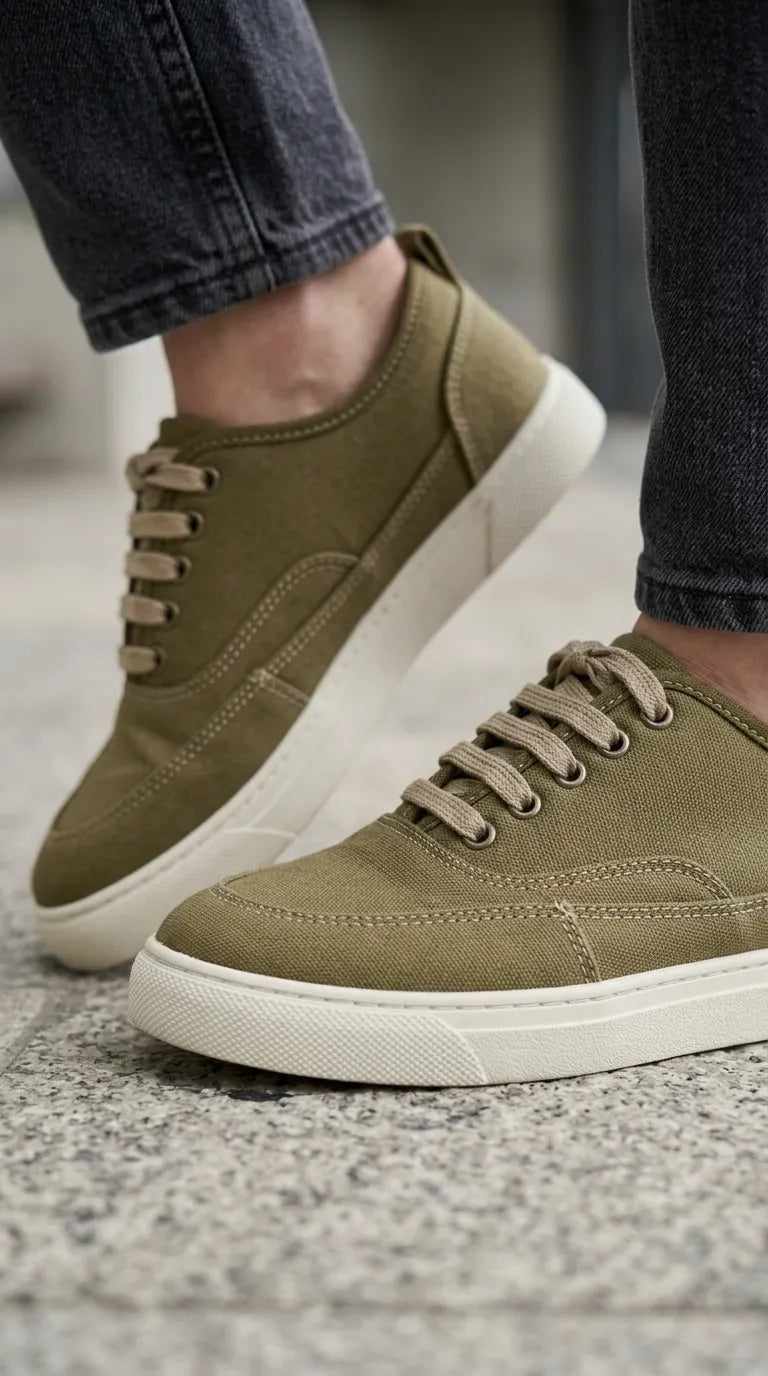Beige Sneaker For Ladies AT7546
