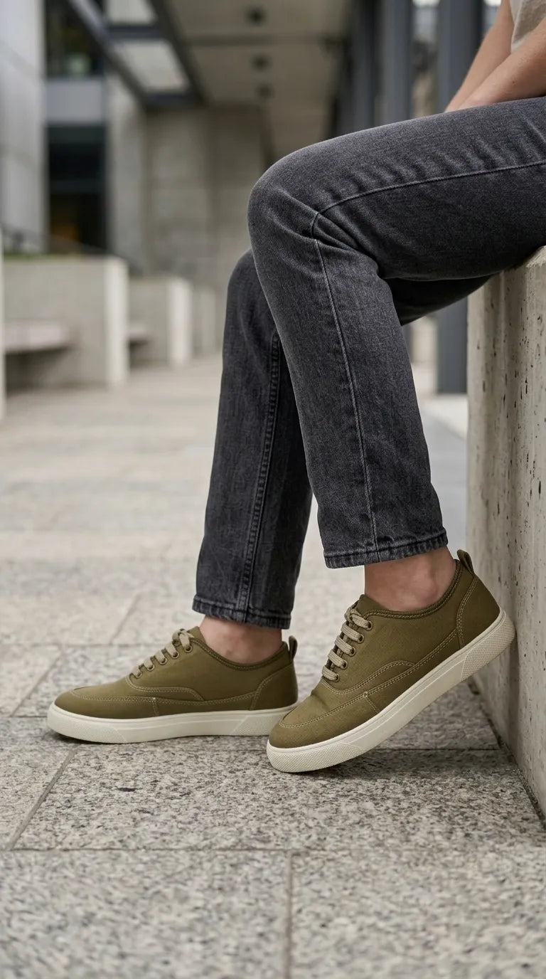 Beige Sneaker For Ladies AT7546