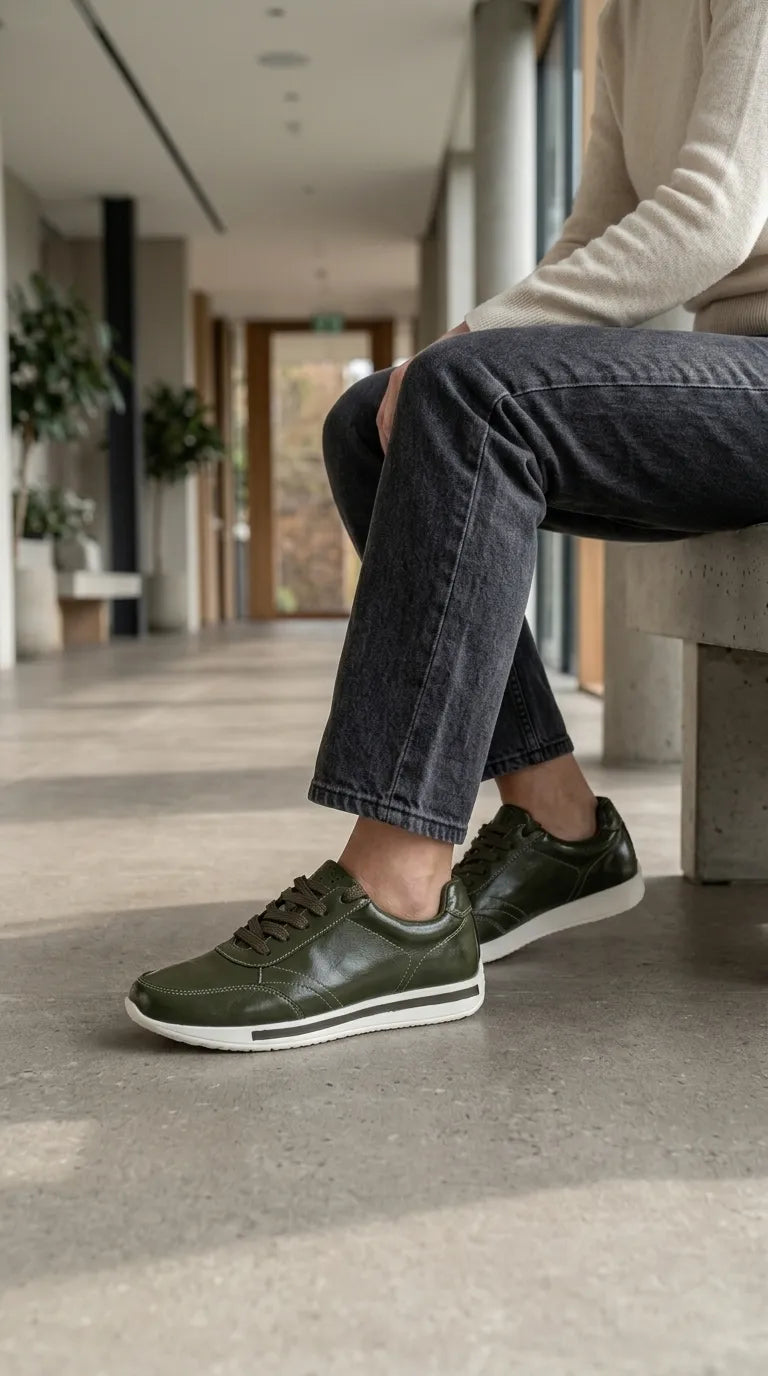 Green Sneaker For Ladies AT7557