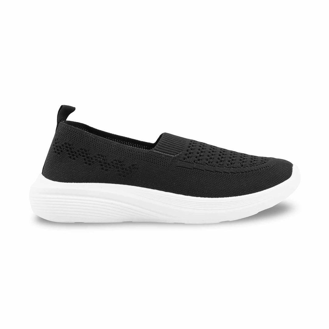 Black Casual Snearker For Ladies AT9112