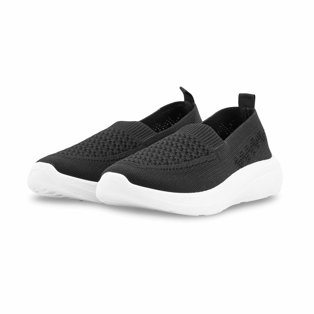 Black Casual Snearker For Ladies AT9112