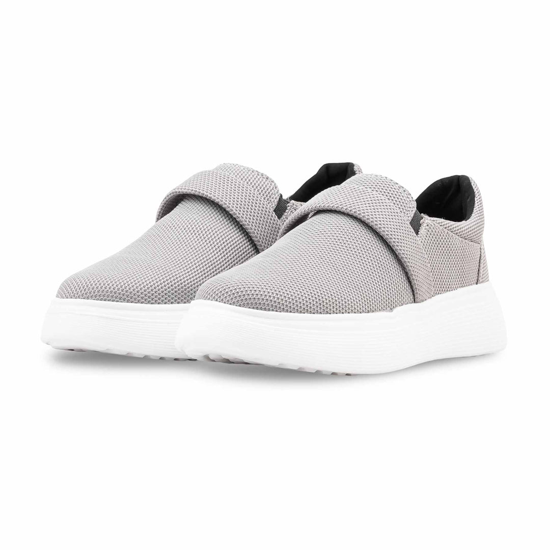 Grey Casual Sneaker For Women AT9115