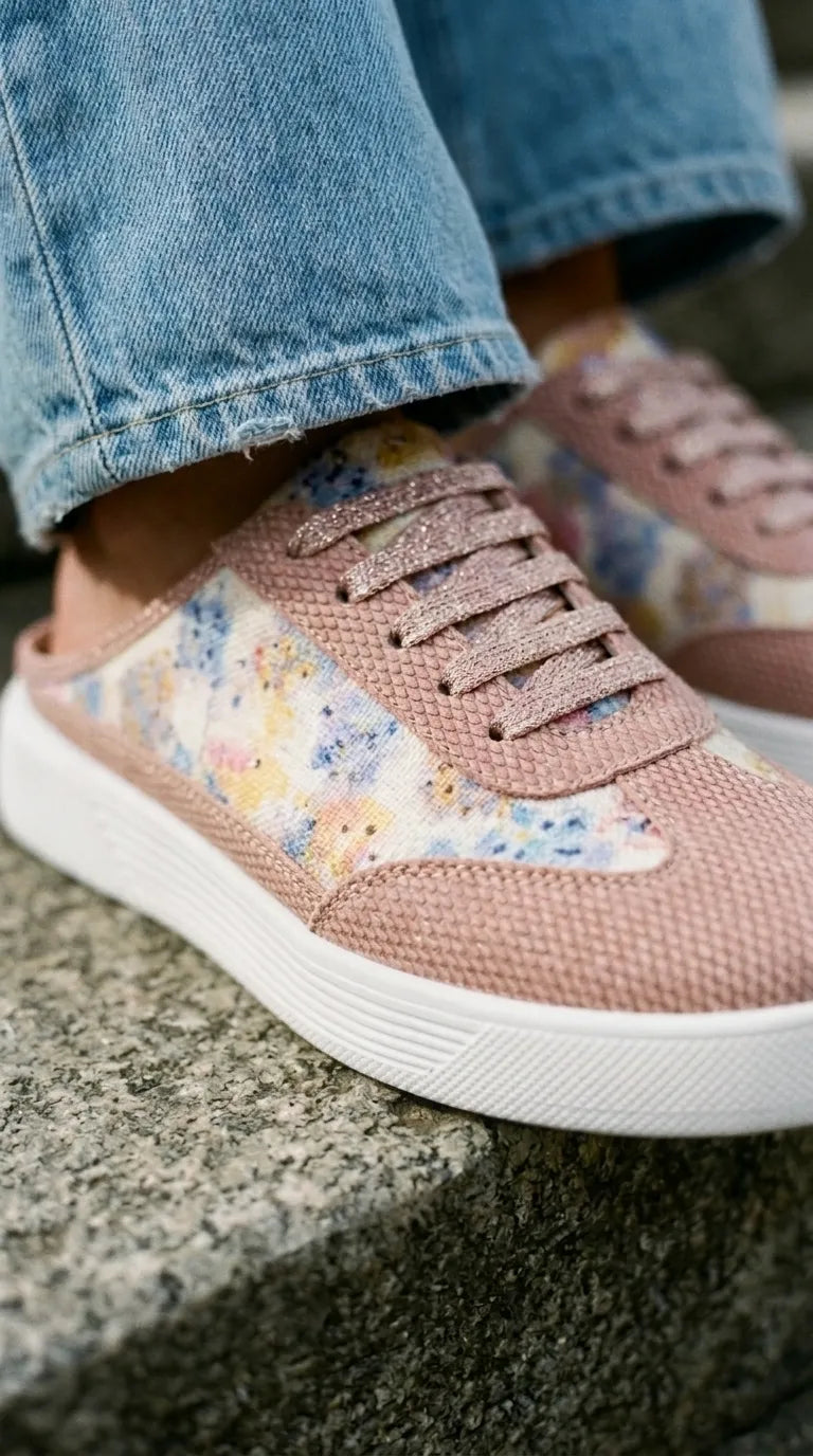 Pink Sneaker For Ladies AT9165
