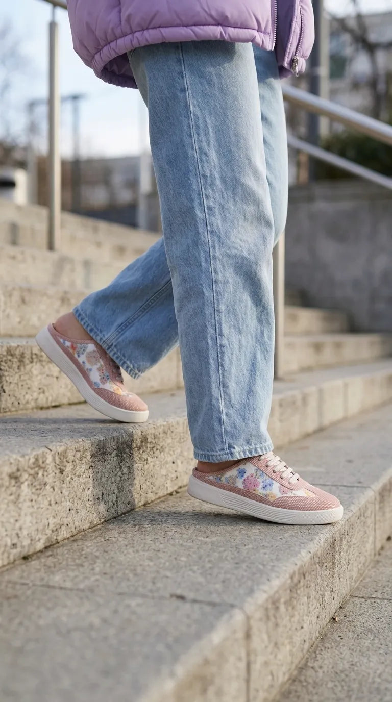 Pink Sneaker For Ladies AT9165