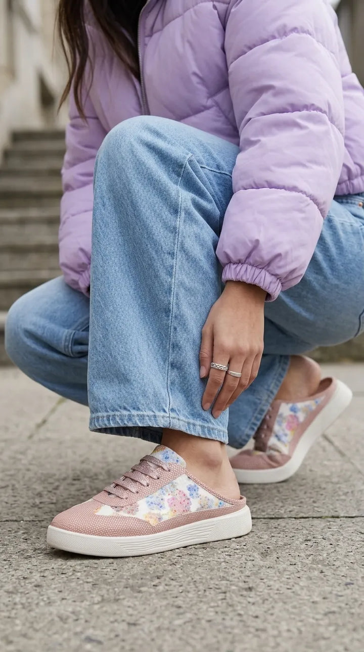 Pink Sneaker For Ladies AT9165