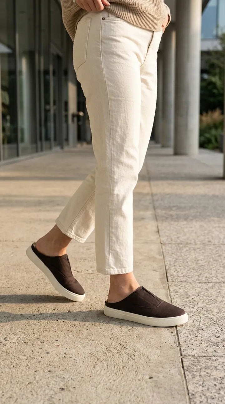 Brown Sneaker For Ladies AT9168