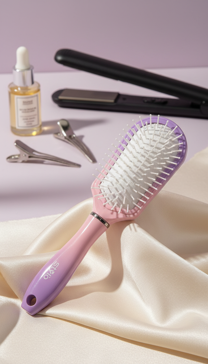 Pink Hair Brush BR8115