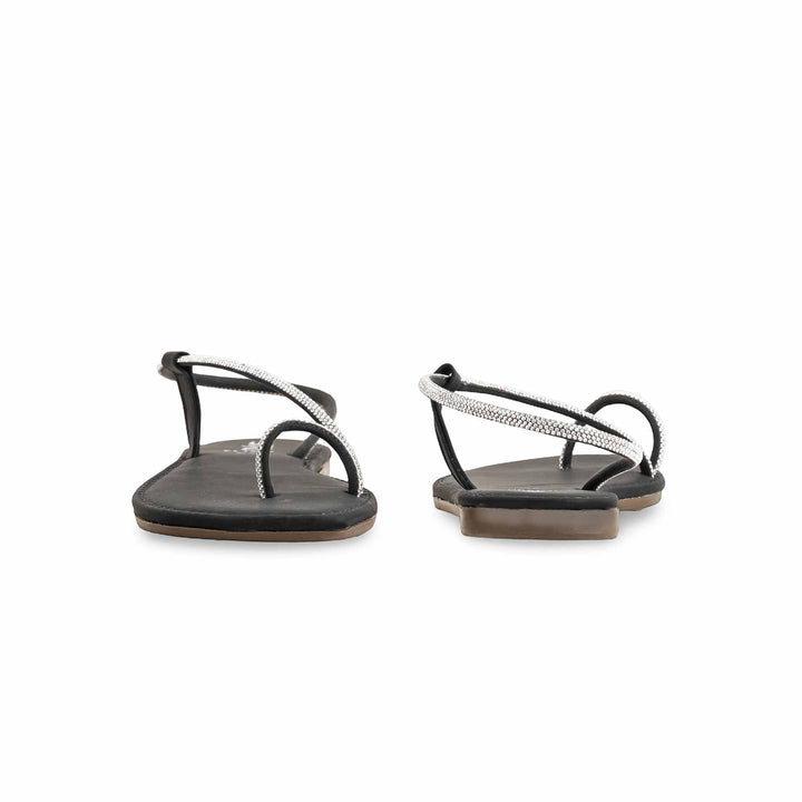 Black Casual Women Chappal CL1880