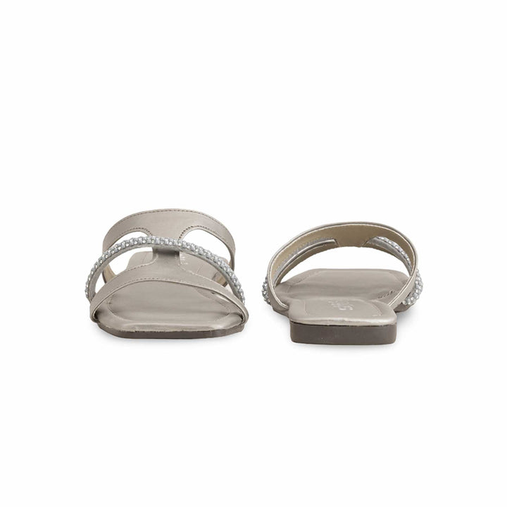 Grey Casual Slipper For Ladies CL1884