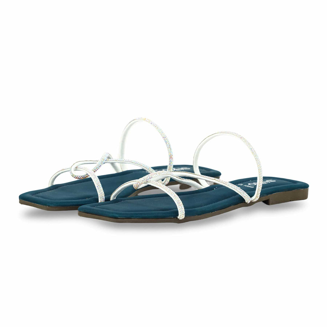 Seagreen Casual Slipper For Ladies CL1889