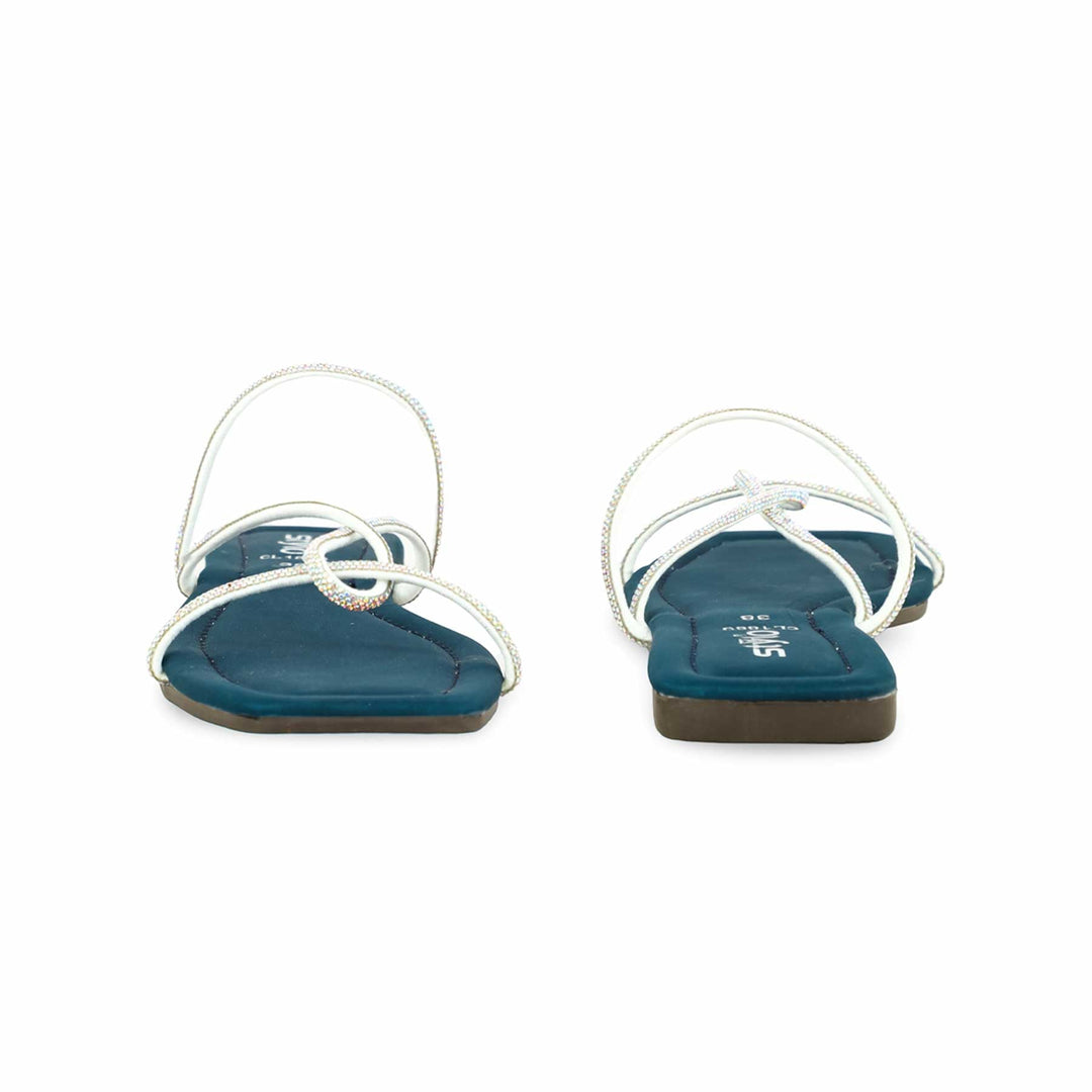 Seagreen Casual Slipper For Ladies CL1889