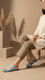 Sky Blue Casual Slipper CL1899