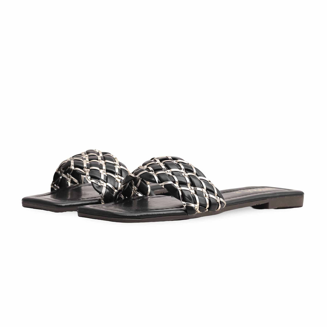 Black Casual Slipper CL1904