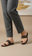 Black Casual Chappal CL1907