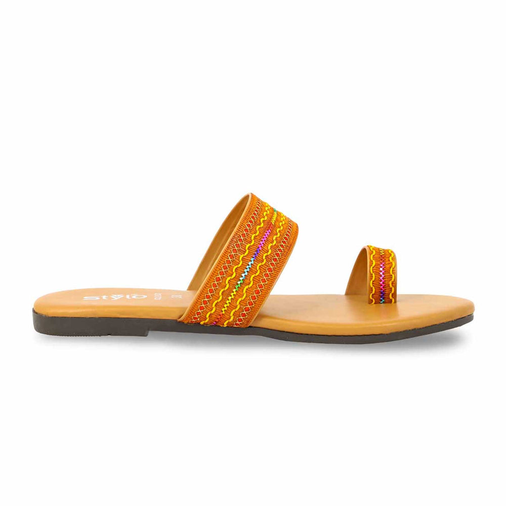 Mustard Casual Chappal CL1907