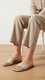 Peach Casual Slipper For Women CL1922