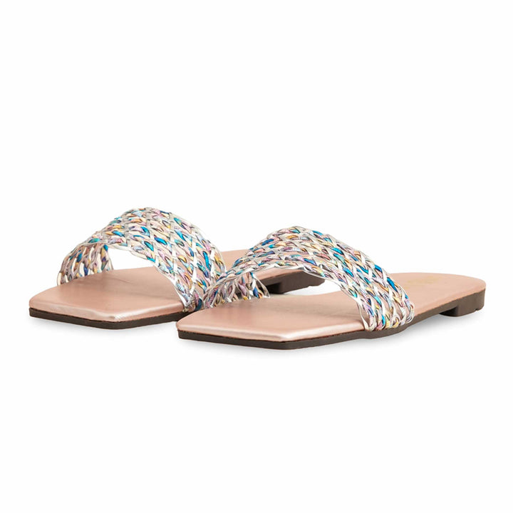 Peach Casual Slipper For Women CL1922