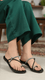 Black Casual Chappal CL1948