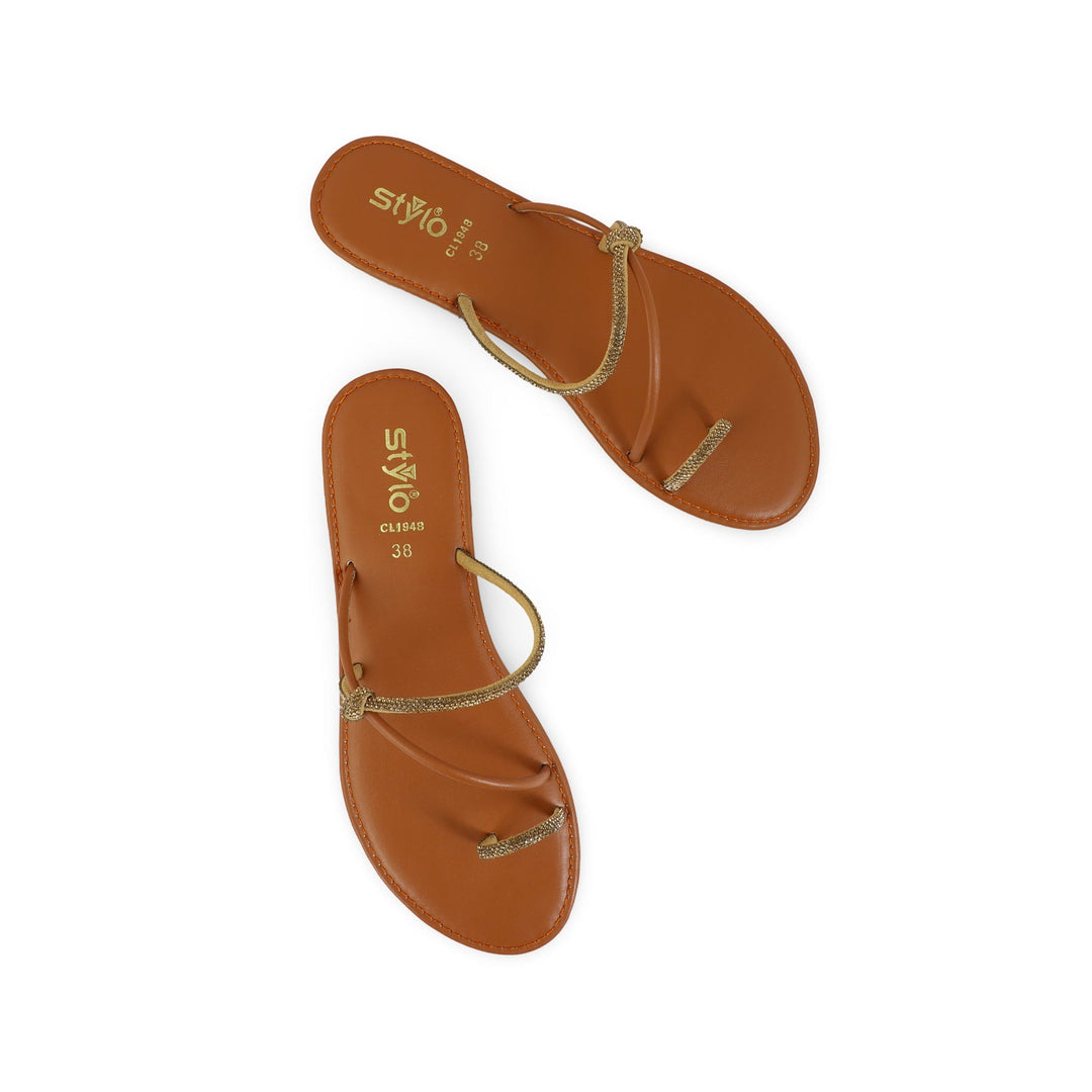 Mustard Casual Chappal CL1948