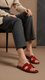 Maroon Casual Slipper CL1952