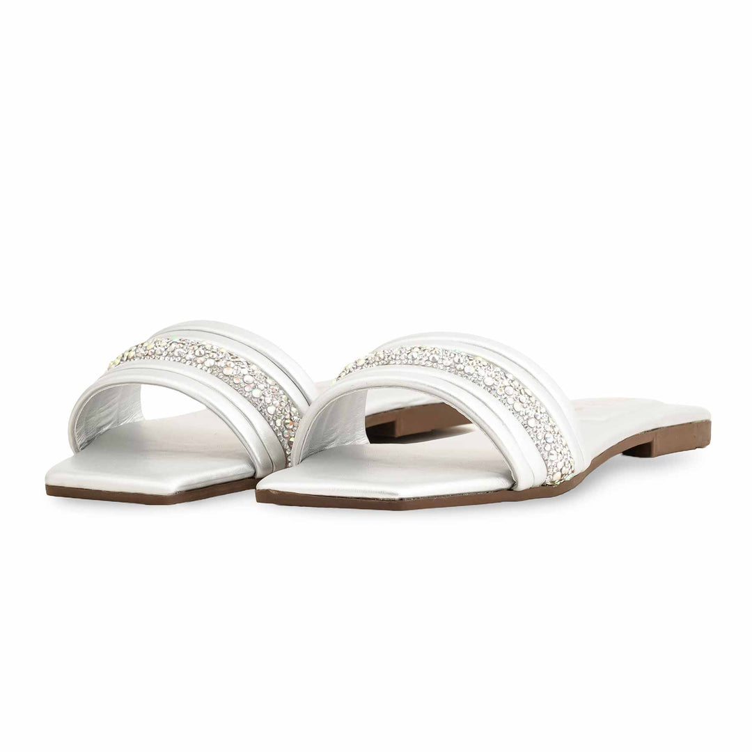 Silver Casual Slipper CL1960